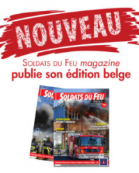 Card image Soldats du Feu magazine « édition belge »